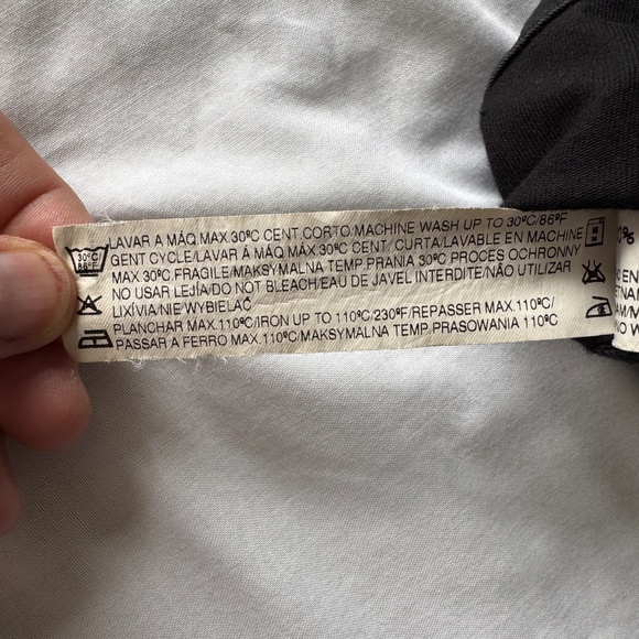 Zara trf Collection Women's Glitter Shortie Shorts Black 10 Summer Festival 1.5" - Picture 9 of 15